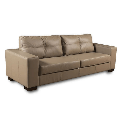 Sofa Domini 1,60m 2 Lugares Couro Legitimo Sherwood Avela Fosco PRINCIPAL